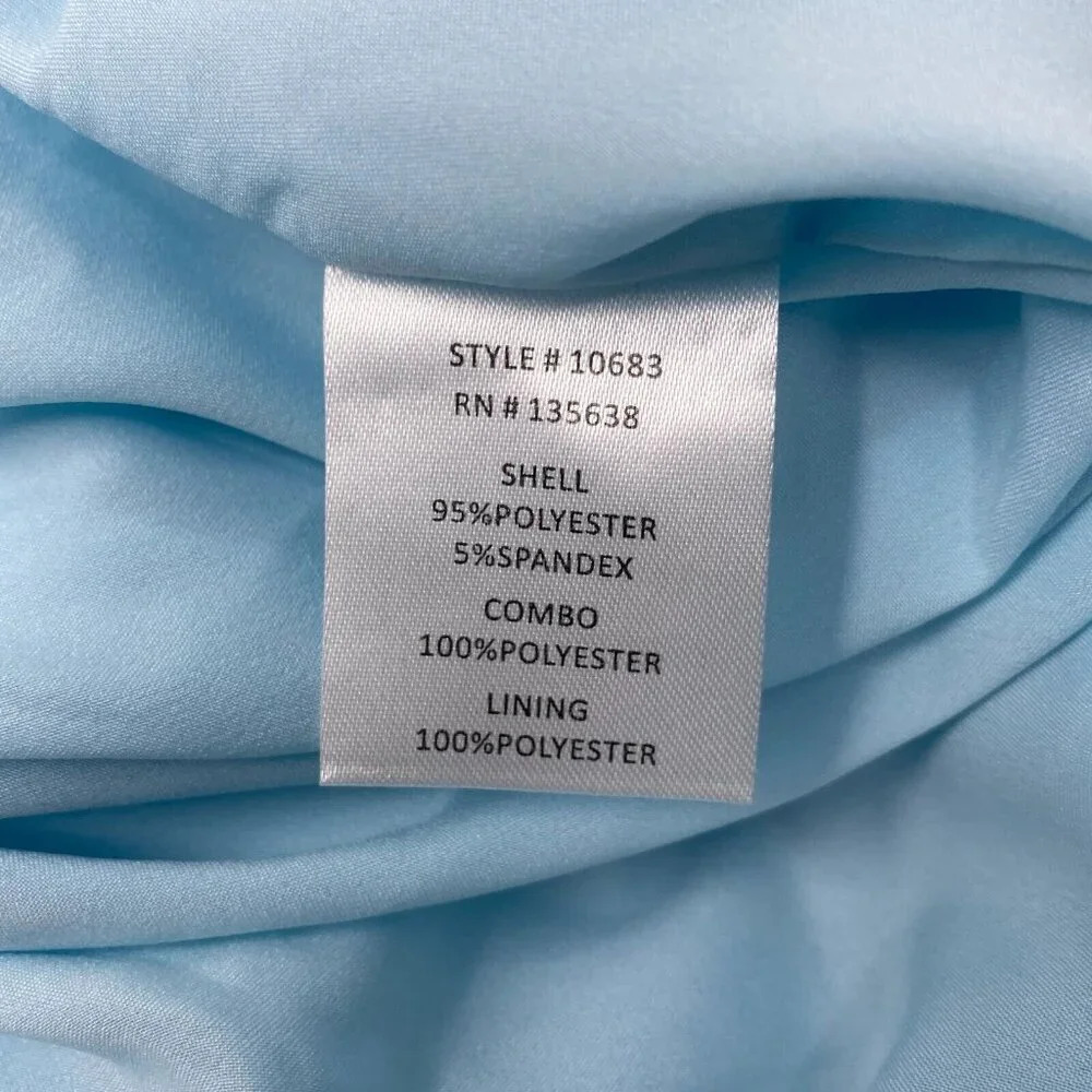 Anthropologie Hutch Mariah Tiered Tulle Sweetheart Column Gown 2 NWT $260 - Picture 10 of 12